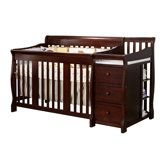 Portofino Fixed Side 4-in-1 Convertible Crib Changer