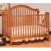 Ravena Fixed Side Convertible Crib in Oak