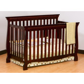 Venetian Fixed Side Convertible Crib in Cherry