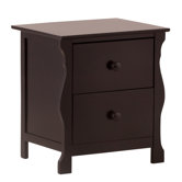 Carrara 2 Drawer Nightstand