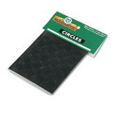 Magnetic Circles, 3/4" Diameter, Black, 20 per Pack