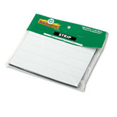 Magnetic Write-On/Wipe-Off Pre-Cut Strips 6 x 7/8, White, 25 per Pack