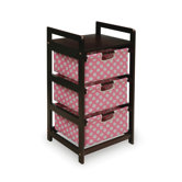 Three Drawer Hamper/Storage Unit