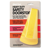 Giant Foot Doorstop, No-Slip Rubber Wedge, 3-1/2W X 6-3/4D X 2H