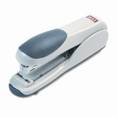 Flat-Clinch Standard Stapler, 30 Sheet Capacity, Gray