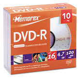 DVD - R Discs, 10/Pack
