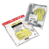 Tamper-Evident Deposit/Cash Bags, 100 Bags/Box