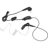 One-Wire Surveillance Earpiece with in-line Clip PTT Mic