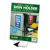 Plastic Sign Holder