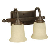Madison  Vanity Light in Aged Bronze