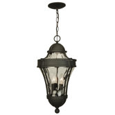 Parish Outdoor  Pendant in Matte Black