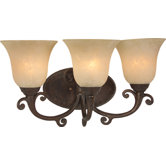 Aztec  Bathroom Vanity  Wall Sconce in Peruvian Finish