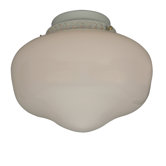 Economy One Light School House Ceiling Fan Light Kit