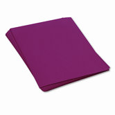 SunWorks Construction Paper, Heavy, 18 x 24, Holiday Red, 50 Sheets
