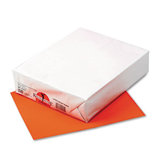 Kaleidoscope Colored Copy/Laser Paper, Pumpkin, 24lb, Letter, 500 Sheets
