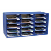 Mail Box - 15 Mail Slots Blue