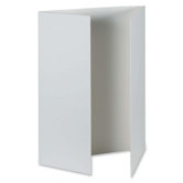 Presentation Foam Board, Tri-fold, 48"x36", 6 per Carton