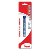 Eraser Refill, For Pentel Automatic Pencil, 5 Count, White