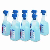 Spic&Span Disinfectant Glass Cleaner, 8 32oz Spray Bottles/carton
