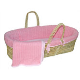 Tadpoles Cable Knit Moses Basket