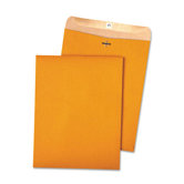 100% Recycled Kraft Clasp Envelope, 100/Box
