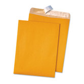 100% Recycled Kraft Redi-Strip Envelope, 100/Box