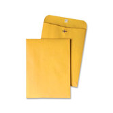 Gummed Clasp Envelope, 28Lb, 4-5/8"x6-3/4", 100/BX, Kraft