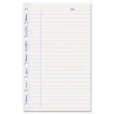 Blueline MiracleBind Notebook Ruled Paper Refill Sheet