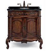 Provence 30" Bath Vanity Set in Aged Chestnut