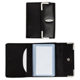 Personal Business Card, 36 Count, 3/4"x4-1/4"x3-1/2", Black