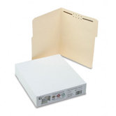 Water/Cut-Resistant Folder, One Fastener, 50/Box
