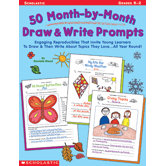 50 Month-by-month Draw & Write