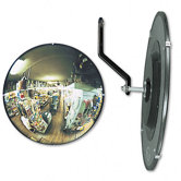 160 Degree Convex Security Mirror, 18" Dia.
