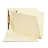 One Fastener End Tab 11 Point Heavyweight Folders, Letter, 50/Box