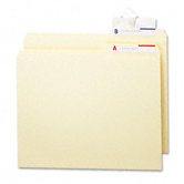 Seal & View File Folder Label Protector, 3-1/2X1-11/16, 100/Pack