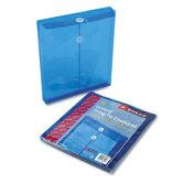 Poly String & Button Envelope, 9 3/4 X 11 5/8 X 1 1/4, 5/Pack