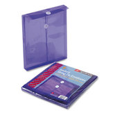 Poly String & Button Envelope, 9 3/4 X 11 5/8 X 1 1/4, 5/Pack