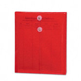Poly String & Button Envelope, 5/Pack