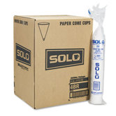 Cone Water Cups, Cold, Paper, Four Ounces, White, 25 Bags of 200 Per Carton