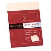 Resume Presentation Envelopes, 9 x 12, 25/Pack, Almond