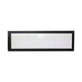 Magnetic Label Holder,1-1/4"x4-3/8",Inserts 1"x4",10/PK