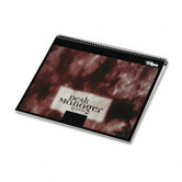 Desk Manager System Spiral Notebook, Legal Rule, 11 x 9, WE, 35 Sheets/Pad