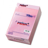 Prism Plus Colored Jr. Legal Writing Pads, 50-Sheet Pads, 12/Pack