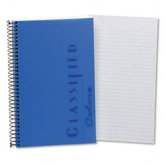 Notebook with Blue Cover Narrow Rule, 100 Sheets/Pad