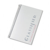 Notebook W/White Cover, Narrow Rule, 100 Sheets/Pad