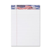 Writing Tablet, American Pride, Jr. Legal Ruled, 5"x8",White