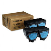 T3580 Toner Cartridge, 4 Cartridges, Black