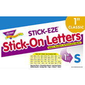Stick-eze 1 Letters Numbers Blue