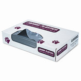Industrial Strength Low-Density Commercial Can Liners, 45gal, 1.3mil, Gray, 100