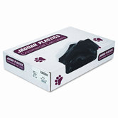 Industrial Strength Low-Density Commercial Can Liners, 60 gal,.7mil,BLK,100/ctn